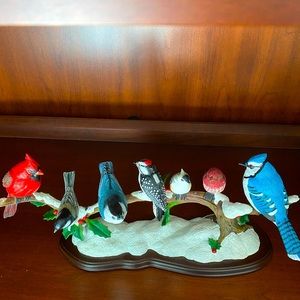 The Danbury Mint “Winter Gathering “ by Bob Guge.